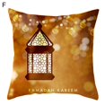 thumbnail image 2 of EIMELI Pillow Case Decorative Hidden Zipper Stylish Moon Star Printed Sofa Cushion Protector, 2 of 5