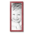 thumbnail image 2 of ArtToFrames 8" x 20" Distressed Pink Picture Frame, 8x20 inch Pink Wood Poster Frame (WOM-4480), 5 Pack, 2 of 8