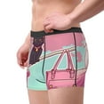 thumbnail image 2 of Yiaed Cats On Broomstick Print Men's Soft Cotton Boxer Shorts Breathable Boxers Underwear Moisture-Wicking Underwear Stretch Boxer Briefs for Man-Medium, 2 of 5