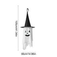 thumbnail image 3 of Taicans Halloween Hanging Ghosts,15x41in Large Size Halloween Decorations Outdoor Hanging Ghosts,Glowing Ghost Witch Hat Lights for Yard Patio Garden Tree Outside,Reusable Spooky Festival Light, 3 of 6