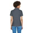 thumbnail image 2 of Devon & Jones Ladies' Pima Piqué Short-Sleeve Y-Collar Polo 3XL GRAPHITE, 2 of 3