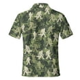 thumbnail image 3 of Polo Bigfoot Hawaiian Shirts For Men Vacation Aloha Mens Polo Shirts Short Sleeve Shirts Print Funny Golf Polo Shirts for Men 1, 3 of 7