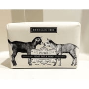 Beekman 1802 Goat Milk Soap Bar with Botanical Oils & Shea Butter - 9 oz - Gently Moisturizes, Exfoliates, and Nourishes for Soft, Healthy Skin - Cruelty-Free