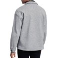 thumbnail image 5 of Men's Autumn Winter Woolen Jacket Casual Business Short Trend Coat, 5 of 6