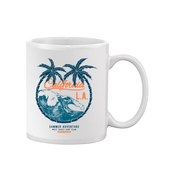 Cali Summer Adventure Surf Mug Unisex's -Image by Shutterstock