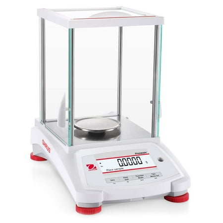 Ohaus PX84/E Pioneer Analytical Balance, 84g x 0.0001g, External Calibration with Draftshield