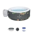 thumbnail image 2 of Bestway SaluSpa Aruba AirJet Hot Tub + Bestway Spa Seat (2 Pack), 2 of 12