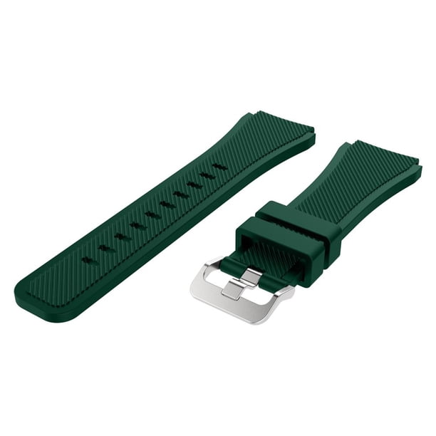 Correa de reloj para Gear S3 Classic Gear S3 Frontier (verde militar)