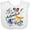 AA-White, variant on Inktastic I Get Distracted by Birds Boys or Girls Baby Bib