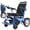 Blue, variant on Electra 7 HD Wide Bariatric Foldable Wheelchair (Blue)