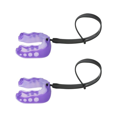 

Garhelper 2pack Football Mouth Guard With Strap For Boxing Hockey Basketball Professional Sports