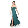 thumbnail image 2 of Vestido de noche de tirantes caidos Roman Fashion / Juvenil, 2003 (Verde botella) verde oscuro CH, 2 of 5