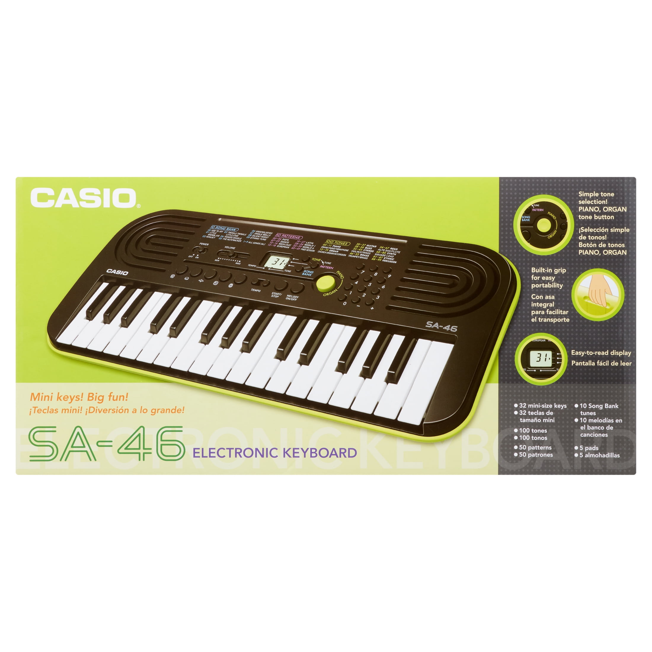Casio 32 Mini Keyboard - Walmart.com