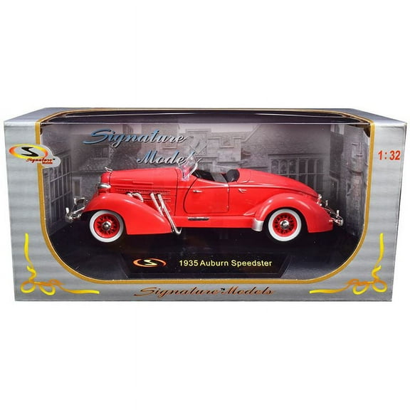 1935 Auburn Speedster Coral Red 1/32 Diecast Model Car by Signature Models