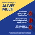 thumbnail image 6 of Nature's Way Alive! Men's Gummy Multivitamin, B-Vitamins, Fruit Flavored, 60 Count, 6 of 11