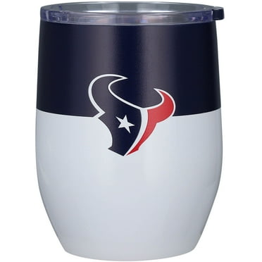 Houston Texans 16oz. Colorblock Stainless Steel Curved Tumbler