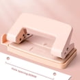 thumbnail image 5 of Giaone Portable Paper Punch Plastic Paper Puncher Plastic 2-Hole Punching Machine, 5 of 9