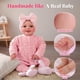 thumbnail image 5 of Muñeca Reborn Babeside Sunny, 43 cm, realista, con accesorios, 5 of 9