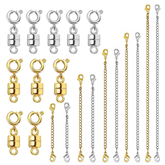Set de extensor de joyas y cierre magnético Evnlo Collar