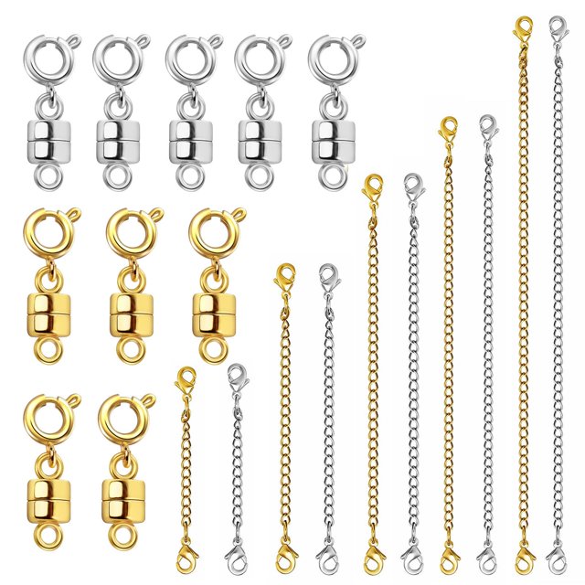 Set de extensor de joyas y cierre magnético Evnlo Collar