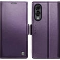 thumbnail image 2 of Funda tipo cartera Samsung Galaxy S25 Edge con cierre magnético, RFID, tarjetero, soporte, carga inalámbrica, 2 of 5