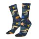 thumbnail image 1 of Balery Undersea Animals Calcetas Largas con Estampado para Hombre y Mujer – Suaves y Transpirables, Talla Única (US 5-11), 1 of 6
