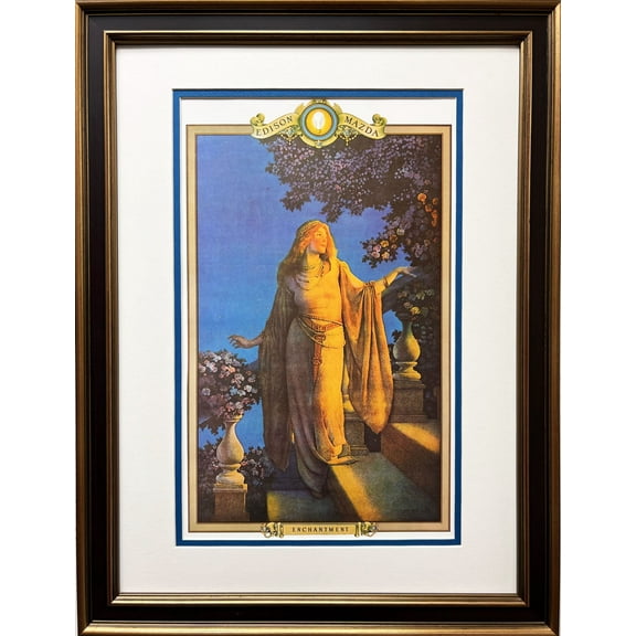 Maxfield Parrish "Enchantment" CUSTOM FRAMED Art Print Generic