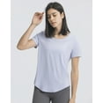 thumbnail image 4 of FITOP Workout Tops for Women Short Sleeve Athletic Tees Breathable Yoga Gym Running Yoga Shirts, 4 of 5