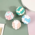 thumbnail image 5 of 6PCS Cat Ball Toy,Cat Toy Balls with Bell Inside,Soft Interactive Cat Toys for Indoor Cats, 5 of 5