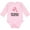 AD-Pink, variant on Inktastic My Babcia Loves Me Flamingo Girls Long Sleeve Baby Bodysuit