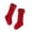 Red, variant on Juorvia Toddler Socks Christmas Cotton Knee High Bow Ribbon Santa Hat(0-2 Years,Watermelon Red)
