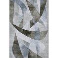 thumbnail image 2 of Addison Rugs Mayfield Premium Machine Washable Transitional Swirls Taupe Rectangle Rug, 3' x 5', 2 of 7