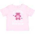 thumbnail image 3 of Inktastic My Auntie Loves Me Girls Bear Girls Toddler T-Shirt, 3 of 5