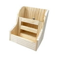 thumbnail image 4 of jinwen Hay Feeder Rack Chinchilla Hay Food Rack for Cage Bunny Small Animals Chinchilla 2 in 1, 4 of 9