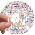 thumbnail image 3 of Pegatinas, 100PCS Pegatinas Impermeables, Lindas Pegatinas Estéticas de Unicornio, Computadora Portátil, Botella de Agua, Teléfono, Pegatinas para Patineta JM  MX-0134538FYD, 3 of 4