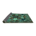 thumbnail image 2 of Ahgly Company Indoor Rectangle Persian Turquoise Blue Traditional Area Rugs, 2' x 3', 2 of 4