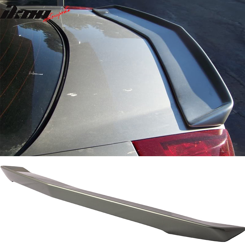 Cadillac CTS 03-07 Trunk Rear Spoiler Painted LIGHT TARNISHED SILVER MET WA994L