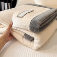 thumbnail image 4 of Thickened Winter Blanket,Lint-Free Polyester Blanket,Sofa Nap Blanket,Sleeping Blanket,Office Blanket,Soft Cozy Blanket,Home Decorative Throw,Warm Comfortable Blanket,Portable Blanket,Travel Blanket, 4 of 6