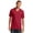 Red, variant on Port & Company ® Core Cotton V-Neck Tee. PC54V