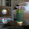 thumbnail image 4 of CozyNestFinds Essential Oil Diffuser Aromatherapy Diffusers Potted Diffuser with Night Lights Timers Auto Off, 4 of 18