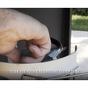 Expert Grill Propane Tank Gauge Indicator for Standard 20 lb. Propane Tanks