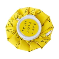 Tmboryuu 450ml Small Round Hot Water Bottle Bag Winter Relaxing Heat Therapy Warmer