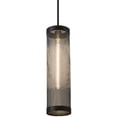 thumbnail image 2 of Meyda Tiffany 162939 Cilindro 9 Light 5" Wide Mini Pendant - Wrought Iron, 2 of 2