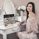 thumbnail image 3 of Earring Stand Display Rack 3-tier Ear Stud Holder Jewelry Organizer, 3 of 5