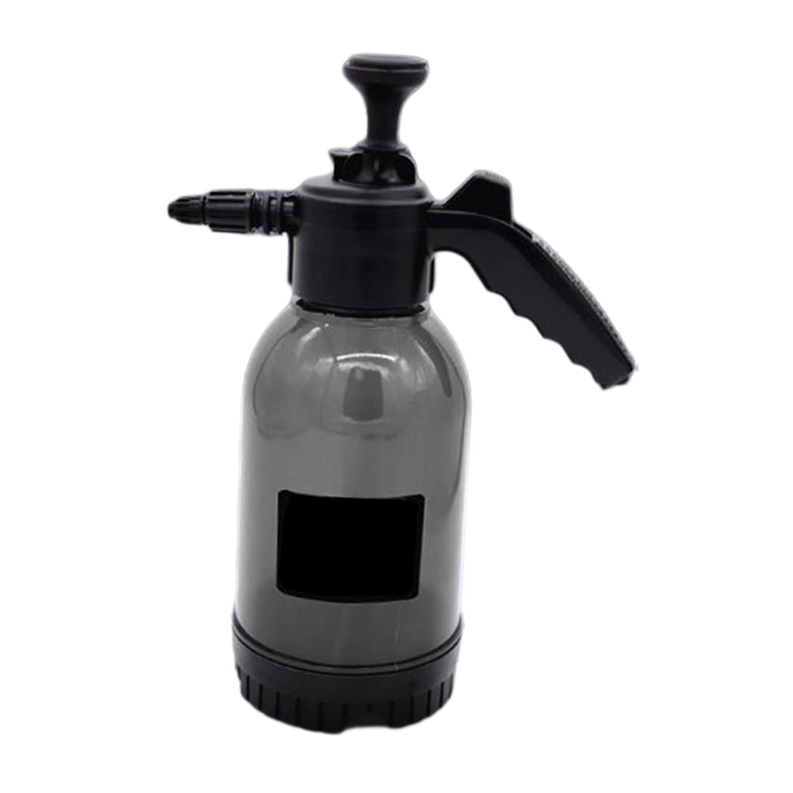 Nishiyuenyi Foaming High Pressure Foam 2L Car Hand Pump Pressure Foam for Car Window Washing Black