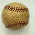 thumbnail image 2 of 1936 Joe Dimaggio Rookie Single Signed American League Harridge Baseball, 2 of 10