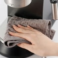 thumbnail image 3 of Rags Towel Cleaning Cloth 30cm Cotton Dishcloth For Coffee Machine Kitchen Gadgets Milk Tea Shop Super Absorbent, 3 of 9