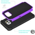 thumbnail image 4 of Galaxy S7 Case, Galaxy S7 Cover, Galaxy S7 Sturdy Case, Shock Absorbing Hybrid Rugged Rubber Plastic Impact Hard Case Cover For Samsung Galaxy S7 S VII G930 GS7 All Carriers-Blue, 4 of 4