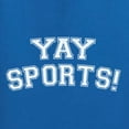 thumbnail image 5 of Wild Bobby YAY SPORTS! Sports Women Graphic Long Sleeve T-Shirt, Royal, Large, 5 of 5