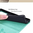 thumbnail image 3 of for Samsung Galaxy S22 Plus (Not S22) Wallet Case for Women, Rose Flower Cover with Credit Card Holder Cash Pockets [Wrist Strap] Flip Phone Case for Samsung Galaxy S22 Plus RS Green, 3 of 14
